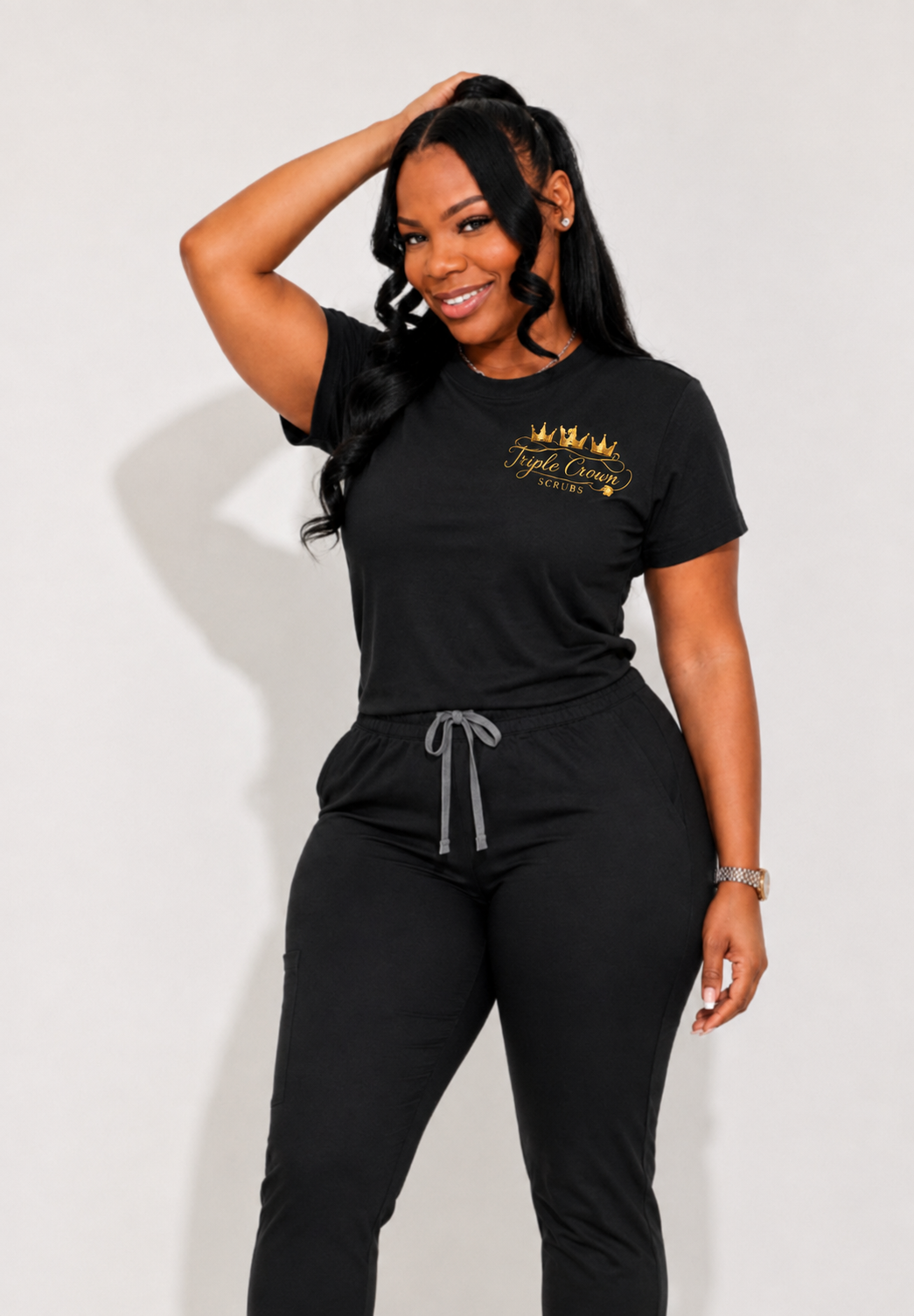 Triple Crown classic tee