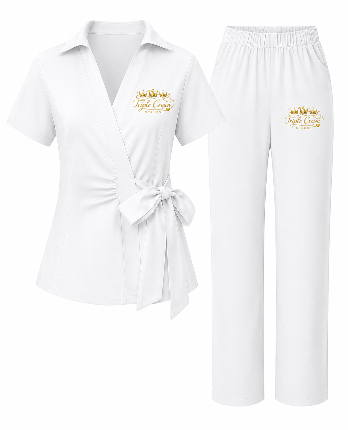 Beauty In Me 3 Piece Scrub Set - White