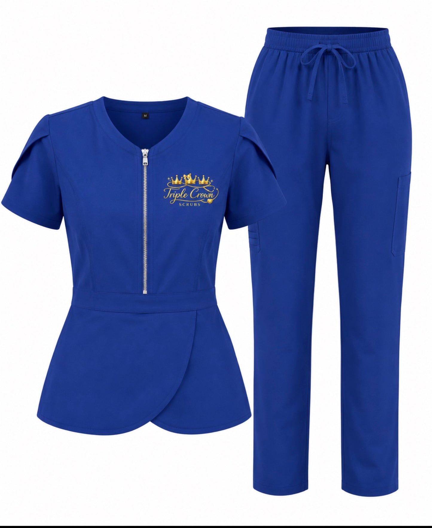 Give Them The Blues 2 pieces Scrub Set - Blue
