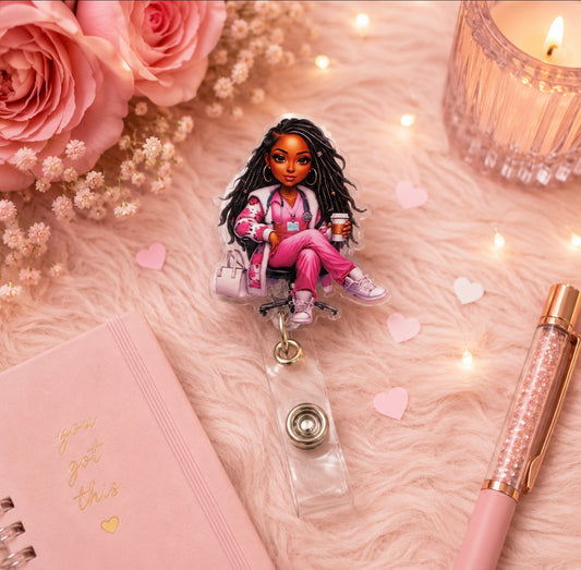 Boss Babe Badge Reel