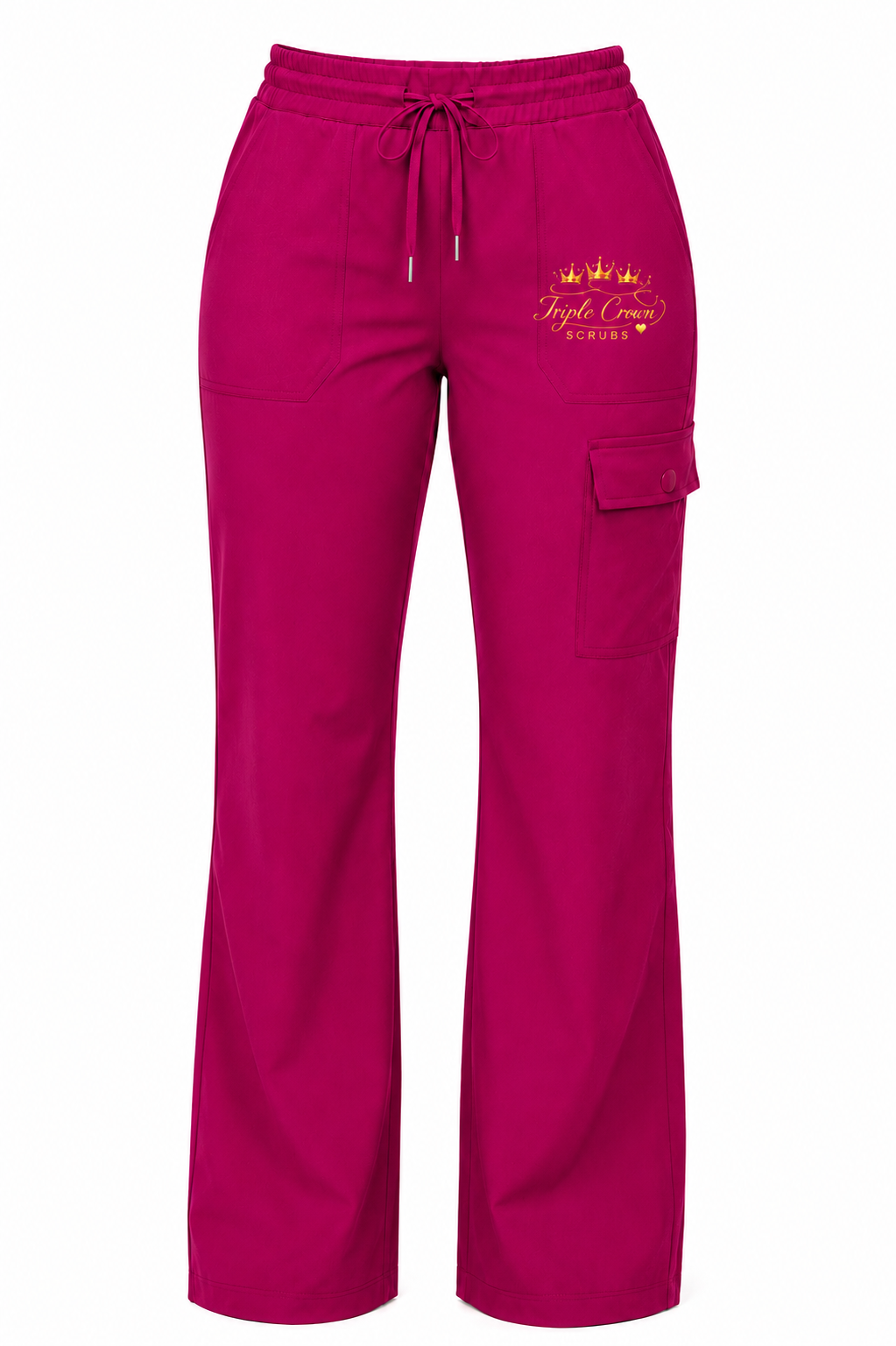 Pretty In Pink Scrub Stretch Pants only