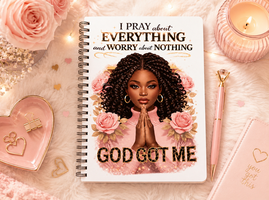 God Got Me Small Notebook