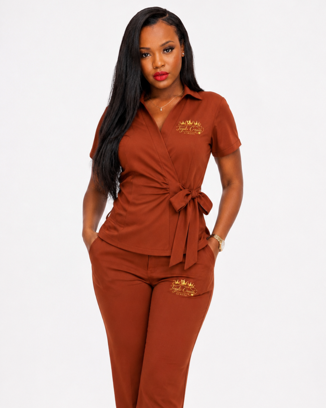 Beauty In Me 3 Piece Scrub Set - Bronze