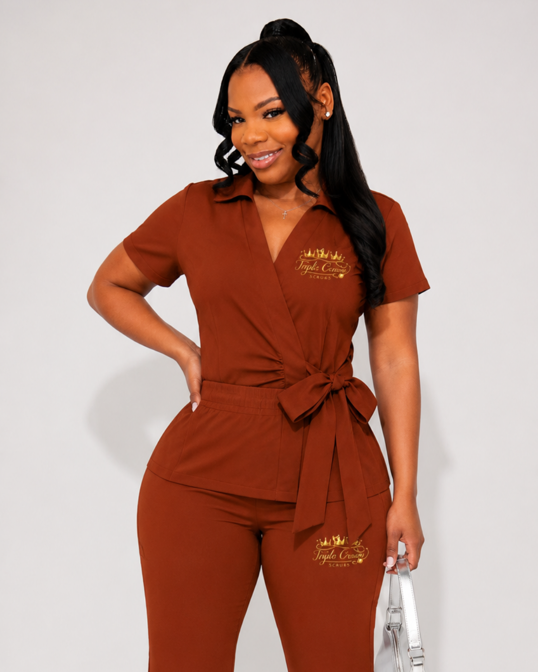 Beauty In Me 3 Piece Scrub Set - Bronze
