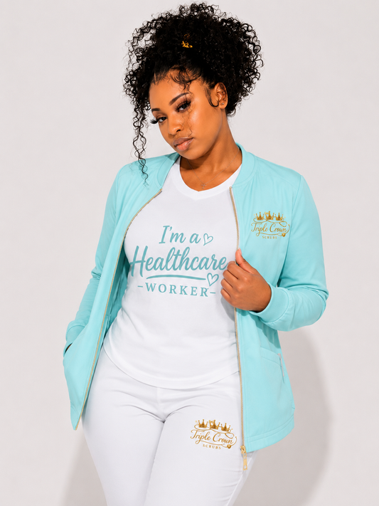 Island Girl 2 Piece Set - Jacket & Tee Combo