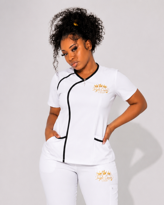 Timeless Comfort Scrub Top
