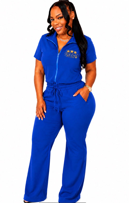 Dressed Down Scrub Set - Blue