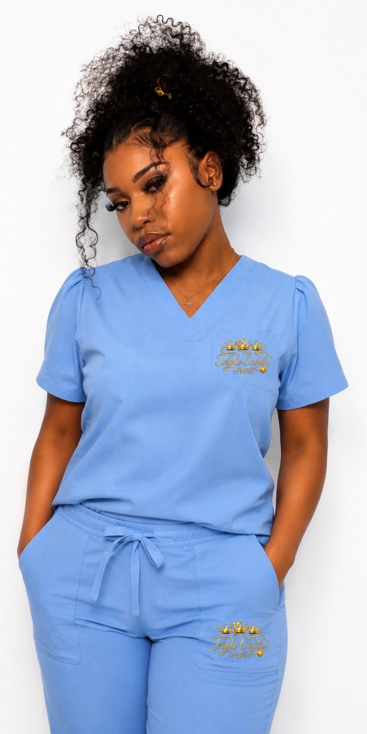 Blue breeze Scrub Set 2 piece