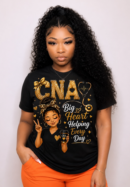 CNA big heart tee