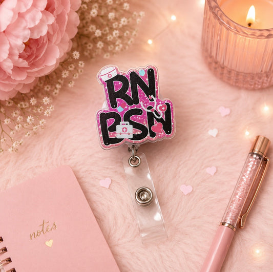 RN BSN Badge Reel