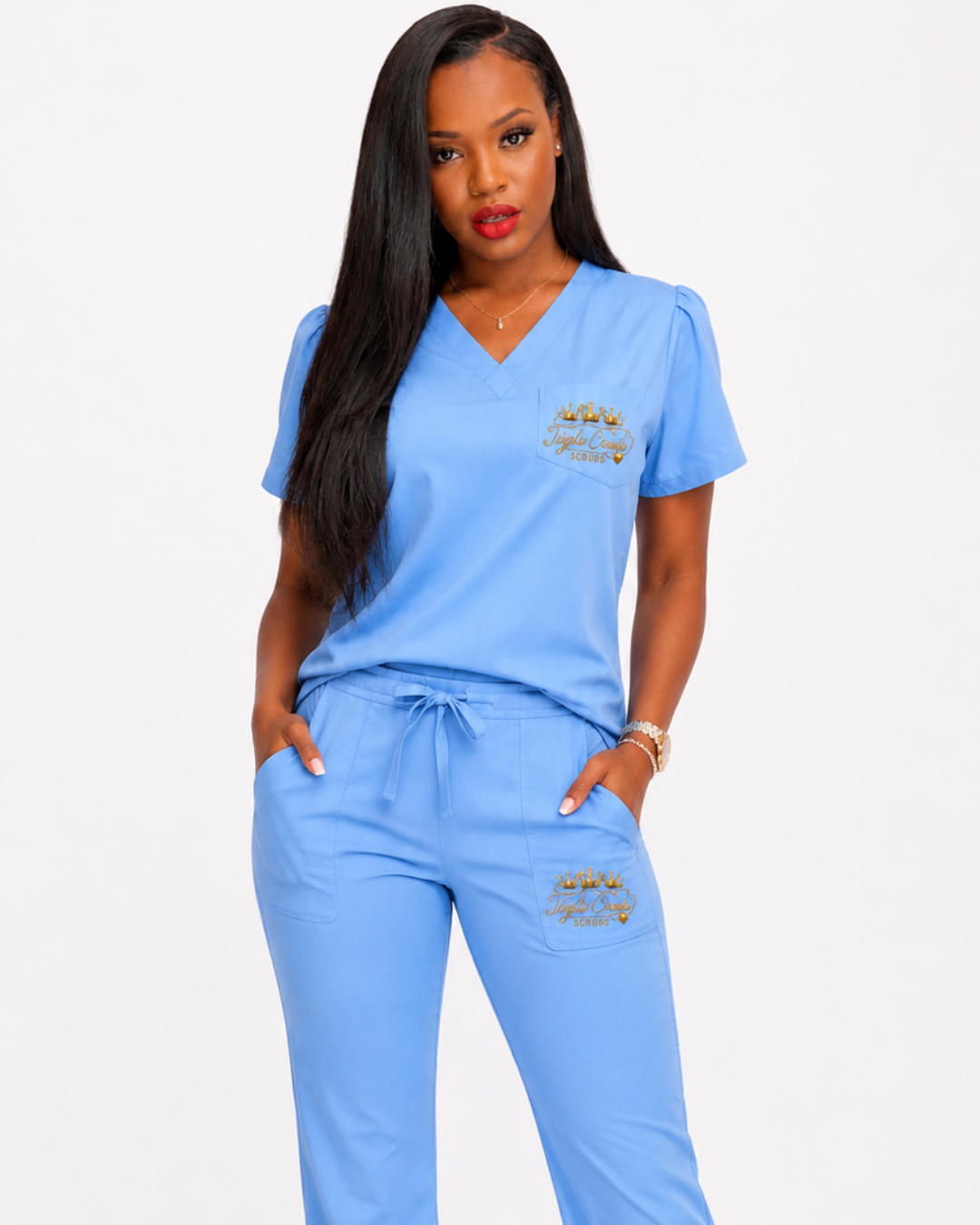 Blue breeze Scrub Set 2 piece