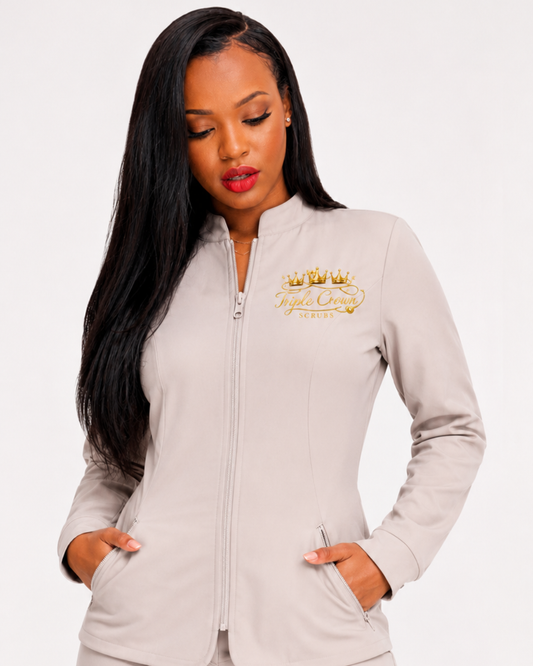 Off Duty Style Jacket - Peachy