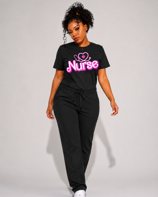 Pretty Pink Nurse Tee